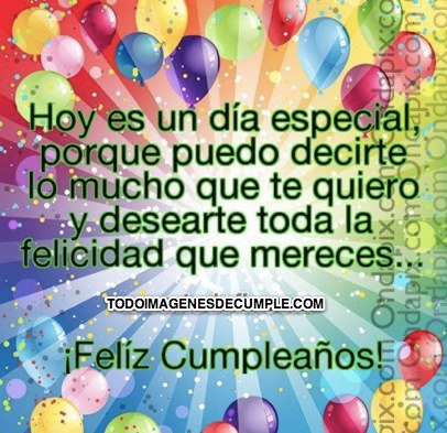 imagenes con frases de feliz cumpleaños