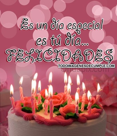 imagenes de cumpleaños con pastel