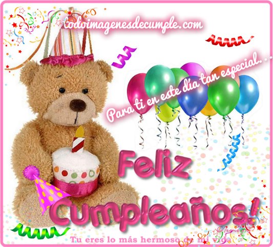 imágenes cumpleaños para ti en este día tan especial...
