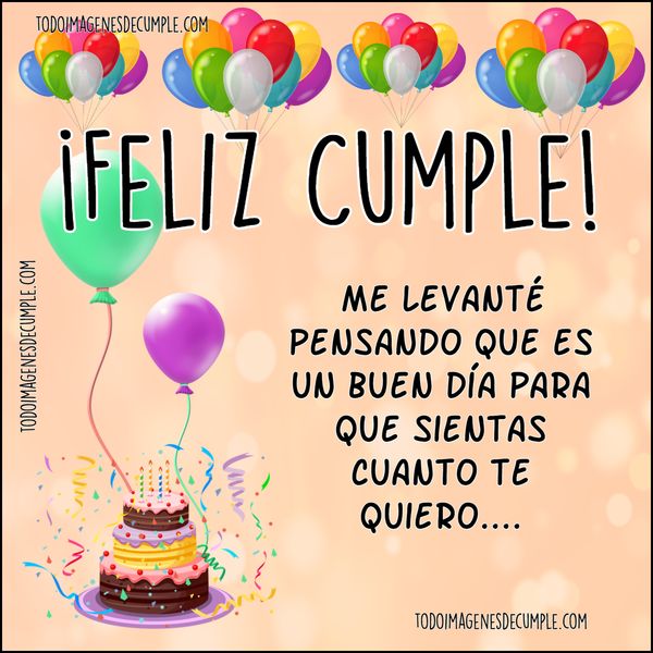 imagenes cumple mensajes