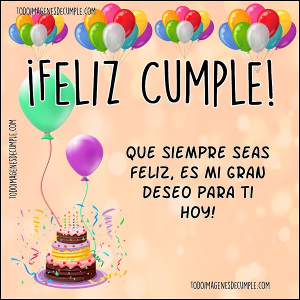 imagenes cumple mensajes