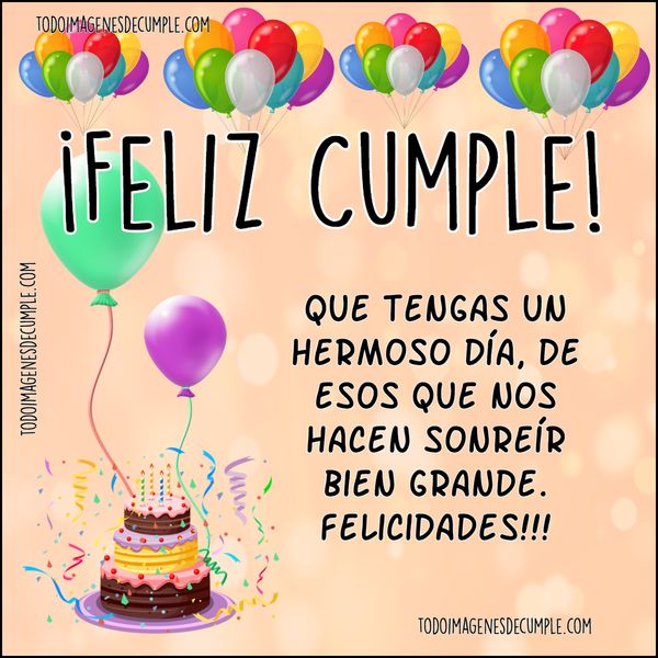 imagenes cumple mensajes