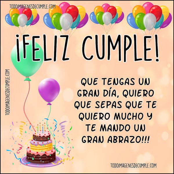 imagenes cumple mensajes
